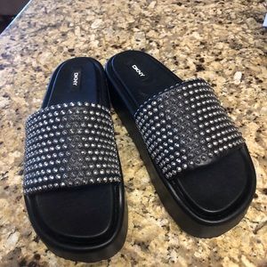 NEW, DKNY sandals